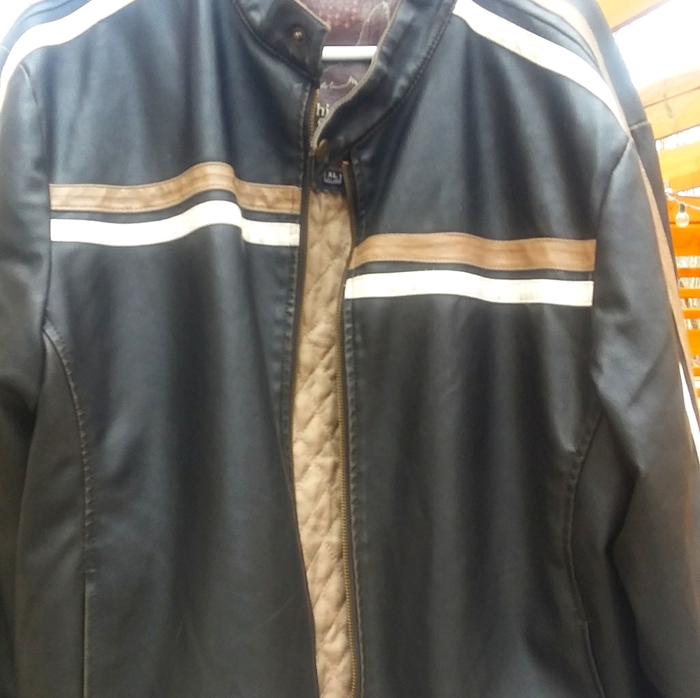 MENS LEATHER  JACKET